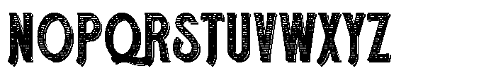 Harvest Time Texture Shadow Font UPPERCASE