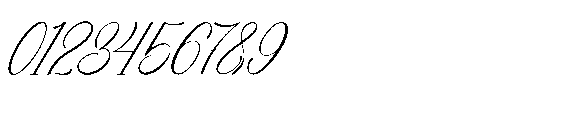 Harvintelis Italic Font OTHER CHARS