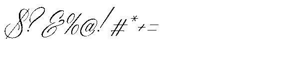 Harvintelis Italic Font OTHER CHARS