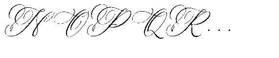 Harvintelis Italic Font UPPERCASE