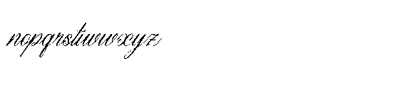 Harvintelis Italic Font LOWERCASE