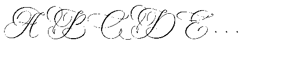 Harvintelis Regular Font UPPERCASE
