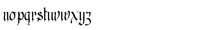 Haryth Mirage Font LOWERCASE