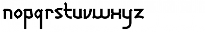 Hashi Font LOWERCASE