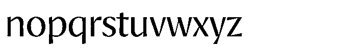 Hasior Light Font LOWERCASE