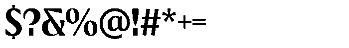 Hasior Regular Font OTHER CHARS