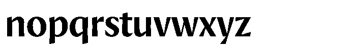 Hasior Regular Font LOWERCASE