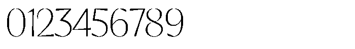 Hasior Thin Font OTHER CHARS
