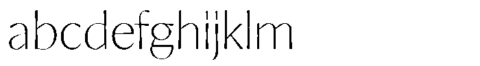 Hasior Thin FONT