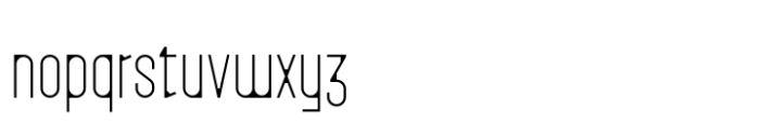 Haskuld Condensed Light Font LOWERCASE