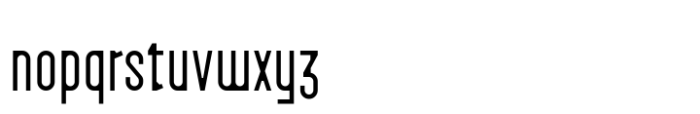 Haskuld Condensed Font LOWERCASE
