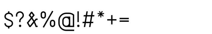 Haskuld Regular Font OTHER CHARS
