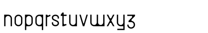 Haskuld Regular Font LOWERCASE