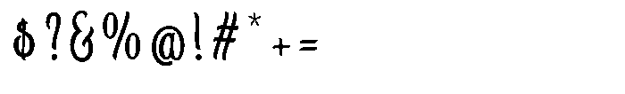 Hasmuter Regular Font OTHER CHARS