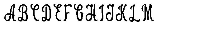 Hasmuter Regular Font UPPERCASE