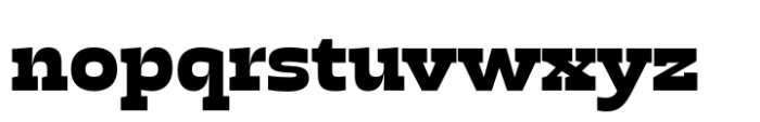 Haste ExtraBold Font LOWERCASE