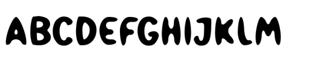 Hastynga Font UPPERCASE
