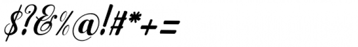 Hatachi Italic Font OTHER CHARS