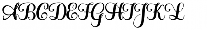 Hatachi Regular Font UPPERCASE