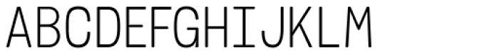 Hatchway Condensed Light Font UPPERCASE
