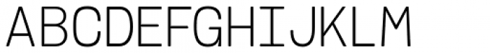 Hatchway Light Font UPPERCASE
