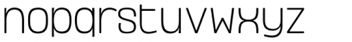 Hatchway Light Font LOWERCASE