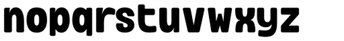 Hatchway Ultra Condensed Bold Font LOWERCASE