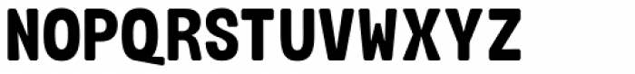 Hatchway Ultra Condensed Semi Bold Font UPPERCASE