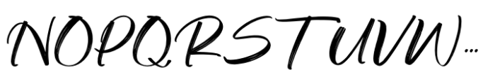 Hateline Syiteka Regular Font UPPERCASE