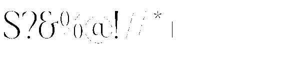 Hatficeld Regular Font OTHER CHARS