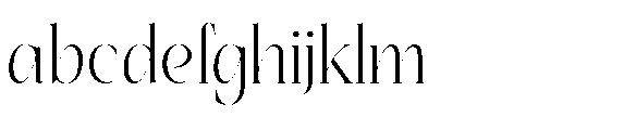 Hatficeld Regular FONT