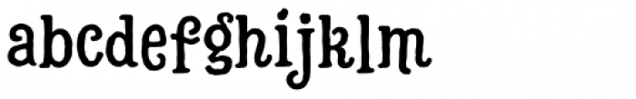 Hatter Display Font LOWERCASE