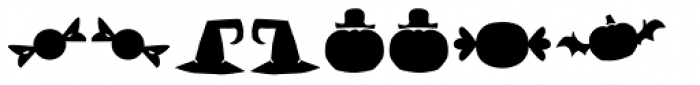 Hatter Halloween Dingbats Two Font OTHER CHARS