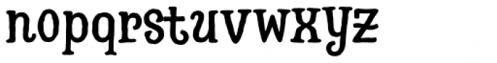 Hatter Halloween Regular Font LOWERCASE