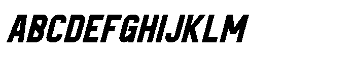 Haugen Sans Black Italic Font UPPERCASE