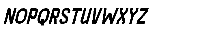 Haugen Sans Bold Italic Font UPPERCASE