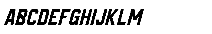 Haugen Sans Extra Bold Italic Font UPPERCASE