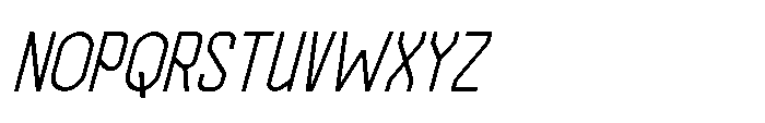Haugen Sans Light Italic Font UPPERCASE