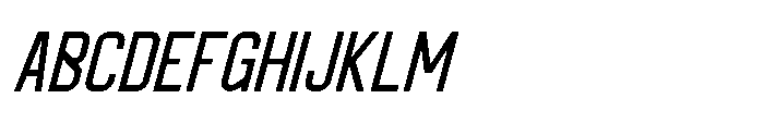 Haugen Sans Medium Italic Font UPPERCASE