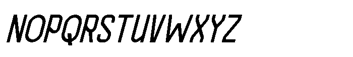 Haugen Sans Medium Italic Font UPPERCASE