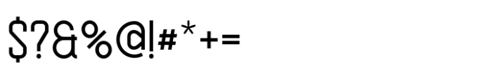 Haugen Sans Regular Font OTHER CHARS