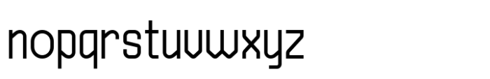 Haugen Sans Regular Font LOWERCASE