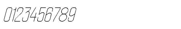 Haugen Sans Thin Italic Font OTHER CHARS