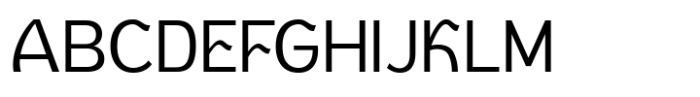 Haugh Light Font UPPERCASE