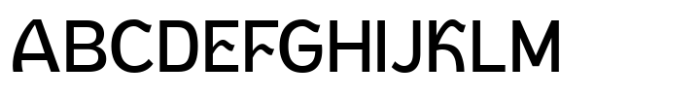 Haugh Regular Font UPPERCASE