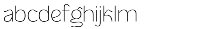 Haugh Thin FONT