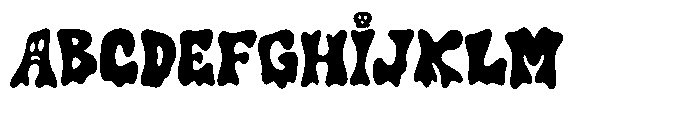 Haunted Carnival Font UPPERCASE
