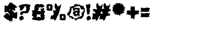 Hauntflare Font OTHER CHARS