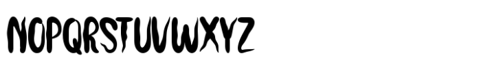 Haunting Font UPPERCASE