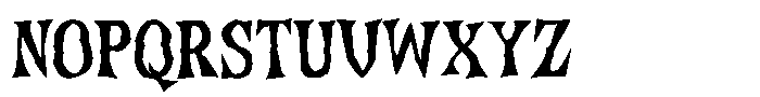 Haus Darah Regular Font UPPERCASE
